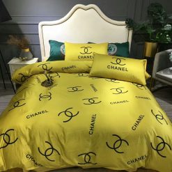Luxury Cn Chanel Type 51 Luxury Brand Bedding Sets Blankets Covers Bedroom Ideas Duvet Sheets Bed Linen Bedclothes