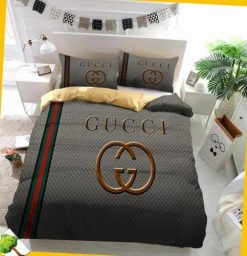 Luxury Gc Gucci 09 Bedding Sets Duvet Cover Bedroom Luxury Brand Bedding Customized Bedroom