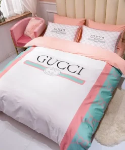 Luxury Gc Gucci Type 04 Bedding Sets Duvet Cover Luxury Brand Bedroom Sets Bedding Sets