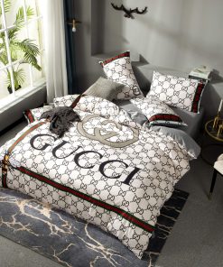 Luxury Gc Gucci Type 187 Bedding Sets Duvet Cover Luxury Brand Bedroom Sets Bedding Sets