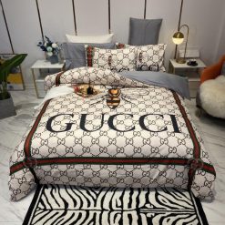Luxury Gc Gucci Type 87 Bedding Sets Duvet Cover Luxury Brand Bedroom Sets