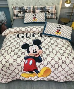 Luxury Gc Gucci Ver Bedding Sets Duvet Cover Bedroom Luxury Brand Bedding Bedroom