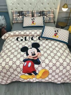 Luxury Gc Gucci Ver Bedding Sets Duvet Cover Bedroom Luxury Brand Bedding Bedroom