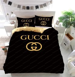 Luxury Gucci Logo Fashion Luxury Brand Model 24 Bedding Set Home Decoration Bedding Sets