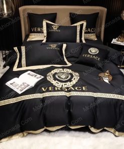Luxury Versace Logo Luxury Brand Model 32 Bedding Set Home Decoration Bedding Sets