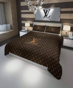 Lv2 Louis Vuitton Custom Bed Sheets Spread Comforter Duvet Cover Bedding Sets