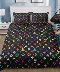 Lv3 Louis Vuitton Custom Bed Sheets Spread Comforter Duvet Cover Bedding Sets
