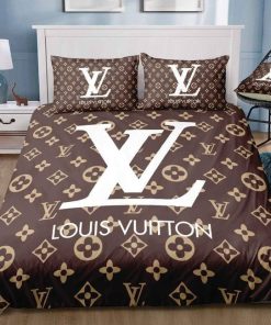 Lv8 Louis Vuitton Custom Bed Sheets Spread Comforter Duvet Cover Bedding Sets