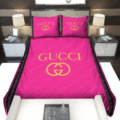 Pink Gucci Bedding Sets Home Decoration Bedding Sets