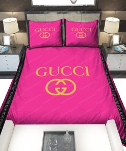 Pink Gucci Bedding Sets Home Decoration Bedding Sets