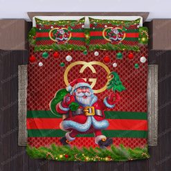 Santa Claus Gucci Bedding Sets Home Decoration Bedding Sets