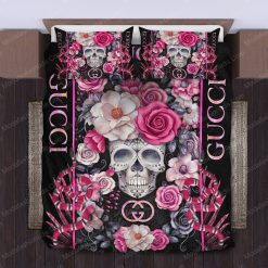 Skull Gucci Bedding Sets Home Decoration Bedding Sets