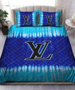 Tie Dye Louis Vuitton Bed Sheets Spread Comforter Duvet Cover Bedding Setss 01