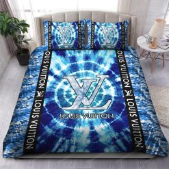 Tie Dye Louis Vuitton Bed Sheets Spread Comforter Duvet Cover Bedding Setss