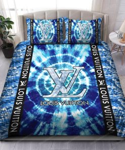 Tie Dye Louis Vuitton Bed Sheets Spread Comforter Duvet Cover Bedding Setss