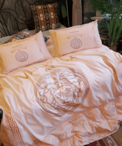 Versace Basic Baby Pink Bedding Set