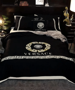 Versace Simpify Pattern Luxury Brand Edition Lhebs-0594 Bedding Sets Sheets Bedroom Idea Bed Linen Blankets Covers Duvet Home Decor