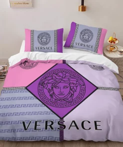 Versace Violet Limited Edition Luxury Brand High-End Bedding Sets